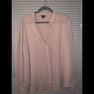 Ann Taylor Blush Blouse 💓